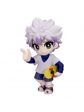 Estatua de PVC Killua de Hunter x Hunter con monopatín