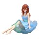 Estatua PVC Miku Nakano de The Quintessential Quintuplets en vestido azul