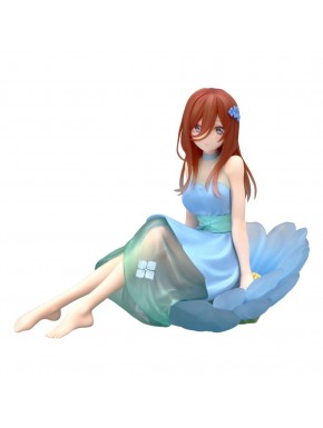 Estatua PVC Miku Nakano de The Quintessential Quintuplets en vestido azul