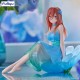 Estatua PVC Miku Nakano de The Quintessential Quintuplets en vestido azul