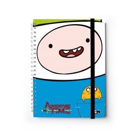 A4 notebook Finn and Jake Adventure Time