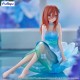 Estatua PVC Miku Nakano de The Quintessential Quintuplets en vestido azul