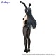 Estatua de PVC de Mai Sakurajima en traje de conejita de 29 cm