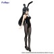 Estatua de PVC de Mai Sakurajima en traje de conejita de 29 cm