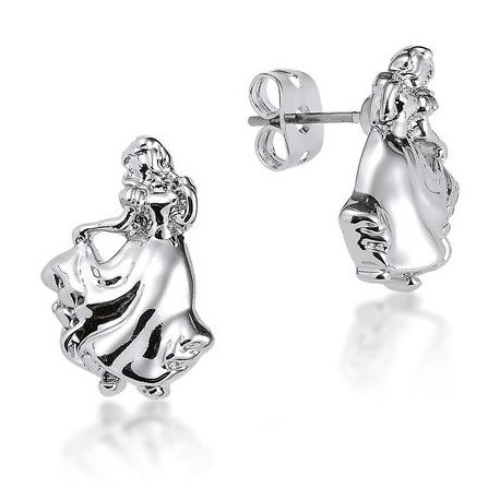 Pendientes oro blanco Blancanieves Disney