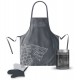 Game of Thrones apron and mitten Stark