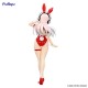Estatua Super Sonico en traje rojo
