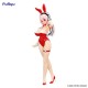 Estatua Super Sonico en traje rojo
