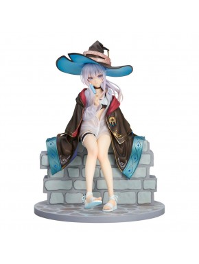 Estatua de Elaina con sombrero de bruja de Wandering Witch