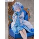 Estatua Rem Gothic Ver. de Re:ZERO en sillón azul