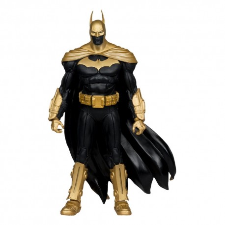 Figura Batman Knightmare Edition en negro y dorado