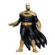 Figura Batman Knightmare Edition en negro y dorado