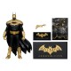 Figura Batman Knightmare Edition en negro y dorado