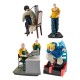 Pack de 4 minifiguras Sakamoto Days 9 cm