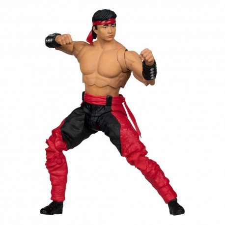 Figura articulada de Liu Kang de Mortal Kombat Klassics de 18 cm