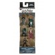 Pack 5 Minifiguras Harry Potter Quidditch Nano Metalfigs Diecast 4 cm