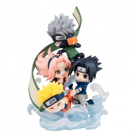 Estatua de PVC Team 7 de Naruto de 13 cm