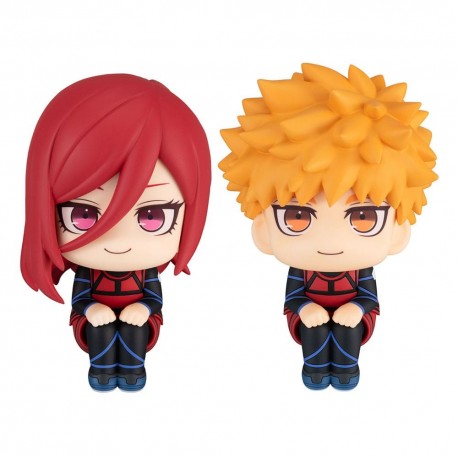 Estatuas de Rensuke Kunigami y Hyoma Chigiri de Blue Lock