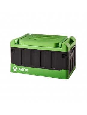 Bote de almacenamiento Xbox verde y negro