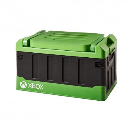 Bote de almacenamiento Xbox verde y negro