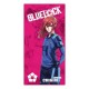 Toalla Blue Lock Chigiri con diseño del personaje en fondo vibrante