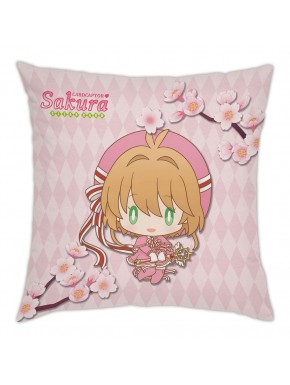 Almohadilla de Cardcaptor Sakura con Sakura y Kero-chan