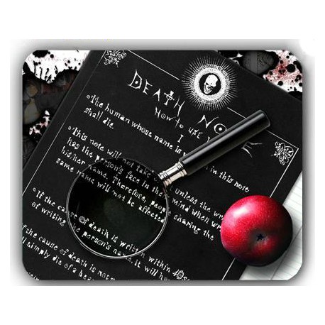 Mouse pad Death Note apple