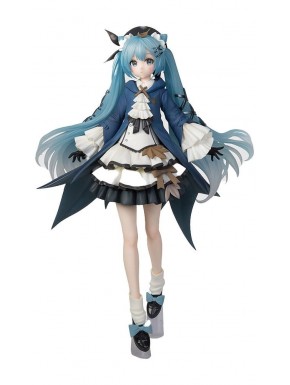 Estatua de Hatsune Miku en atuendo otoñal