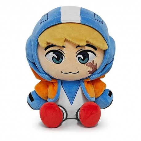 Peluche Wattson Apex Legends 22 cm azul, naranja y rojo