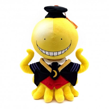 Pelúcia Koro Sensei 22 cm com boné