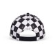 Gorra de béisbol Peanuts con diseño checkerboard y logo de Snoopy