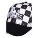 Gorra de béisbol Peanuts con diseño checkerboard y logo de Snoopy