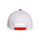Gorra blanca con bordado de Snoopy y Woodstock