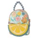 Bandolera Loungefly Figural Candy Apple con diseño de frutas