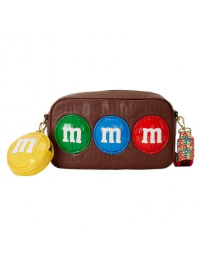 Bandolera M&Ms Loungefly con diseño colorido