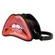 Bandolera The Rocky Horror Picture Show con diseño de labios rojos