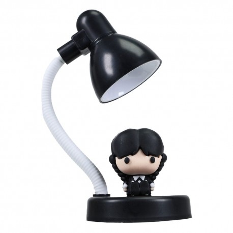 Lámpara LED mini con figura de Wednesday 11 cm