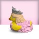 Figura Tubbz de Glinda en versión pato con vestido rosa