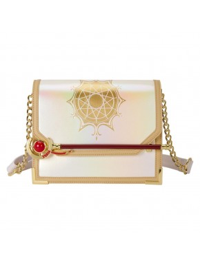 Bandolera blanca y dorada de Frieren por Loungefly
