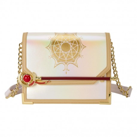 Bandolera blanca y dorada de Frieren por Loungefly
