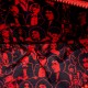 Bandolera The Rocky Horror Picture Show con diseño de labios rojos