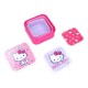 Pack de 3 fiambreras Hello Kitty en rosa y lila