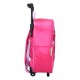 Mochila Trolley rosa de Hello Kitty con diseño de arcoíris