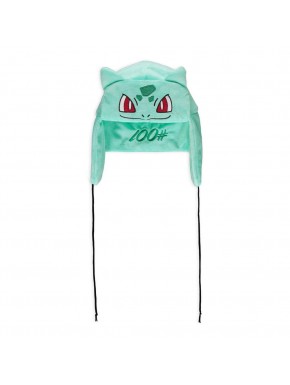 Chapeau de chasseur Bulbasaur de Pokémon vert