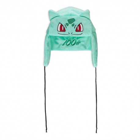 Chapeau de chasseur Bulbasaur de Pokémon vert