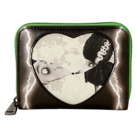 Porte-monnaie Frankenweenie Disney par Loungefly avec design d'éclairs