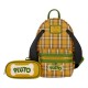 Bandolera Sling Disney Pluto con diseño a cuadros y orejas