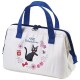 Bolsa térmica blanca con diseño floral y Jiji