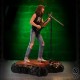 Estatua de Chuck Schuldiner Rock Iconz tocando guitarra