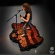 Estatua de Chuck Schuldiner Rock Iconz tocando guitarra